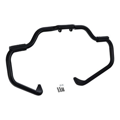 Chrome/Black Mustache Engine Guard Crash Bar for Indian Chieftain (2014-2025)