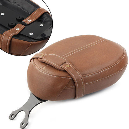 Brown Motorcycle Rear Passenger Seat for Indian Scout (2015-2020)