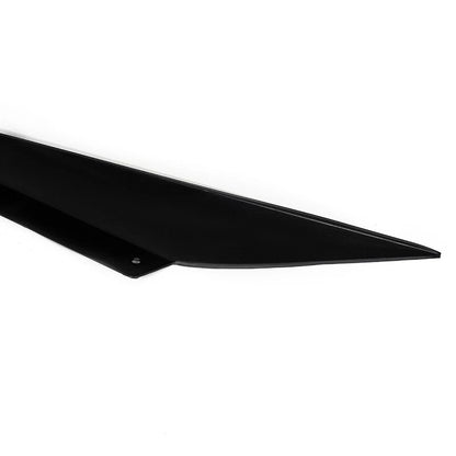 Gloss Black Side Skirts 2 x For Corvette C8 Z51 Rocker Panels 2020-2023