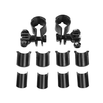 1" 1.25" Highway Bar Foot Pegs Mount Clamps for Harley Motorcycle