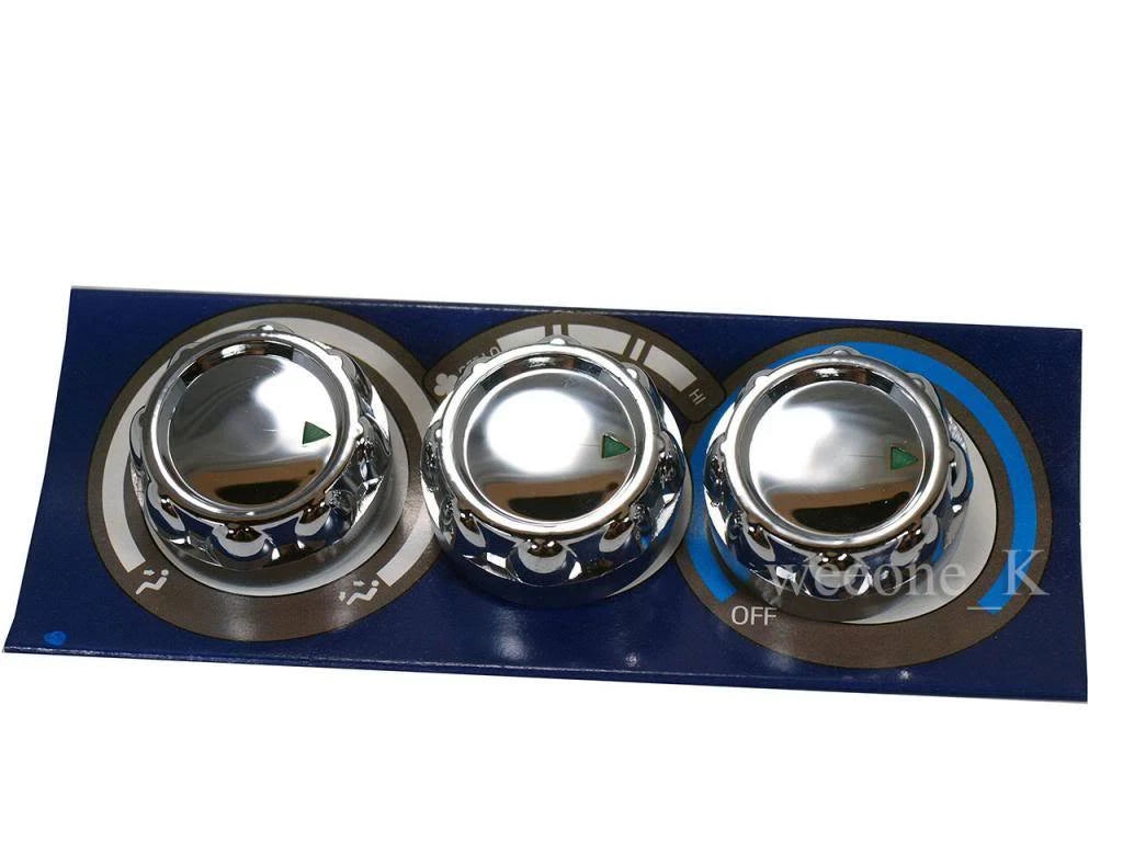 Chrome Air Condition Switch Cover for Toyota Hilux MK6 (2005-2011)