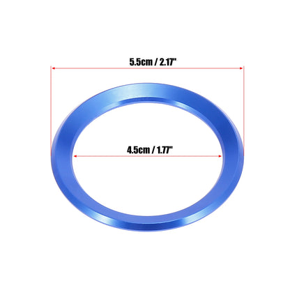 Blue Steering Wheel Decal Ring Cover Trim for BMW 1 3 5 7 Series X1 X3 X5 X6