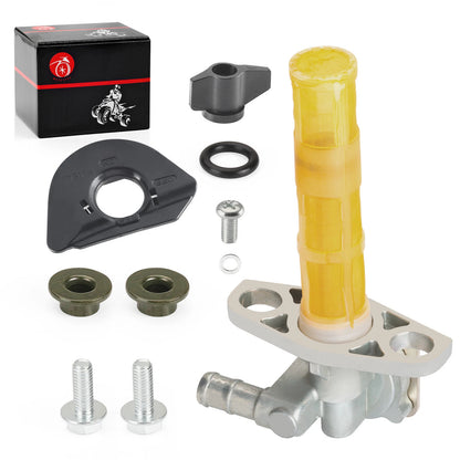 Fuel Valve Petcock Lever Fuel Mark Plate for Honda TRX450ER (2008–2014)