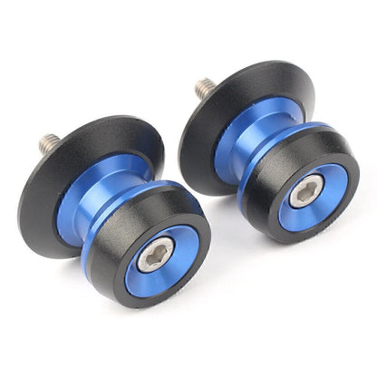6mm Blue Swing Arm Spool Slider for Yamaha YZF R1 R3 R6 MT-09 MT-10