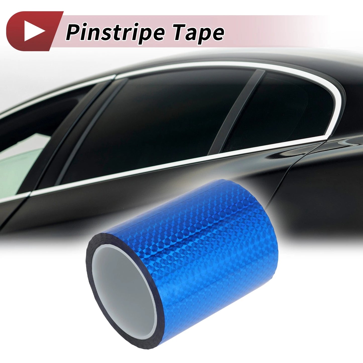 Pinstripe Tape / 120mmx50m / Laser Blue for Car, Motorcycle & Boat