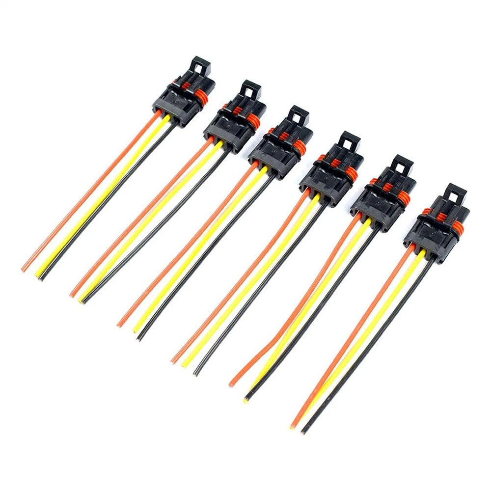 6Pcs Pulse Power Plug Pigtail Connector for Polaris Ranger XP 1000 (2017-2023)