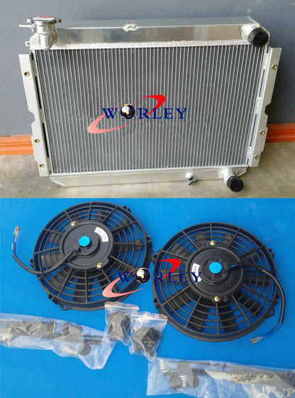 Radiator & Fans for Toyota LandCruiser 60 Series HJ60 HJ61 HJ62 (1980-1990)