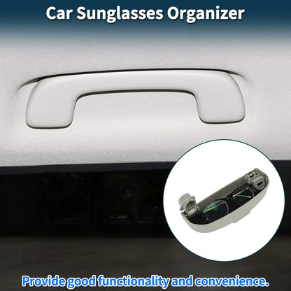 Sunglasses Case for Mini Cooper F56 3-Door (2014-2018) ABS Gray 1 Set