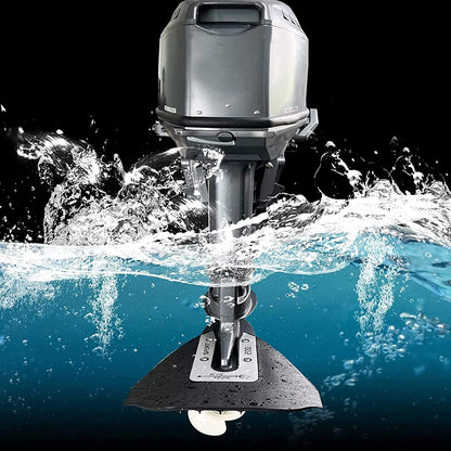 Sport 200 Black Hydrofoil for 8-40HP Stabilizer Outboard Lower Unit Boat