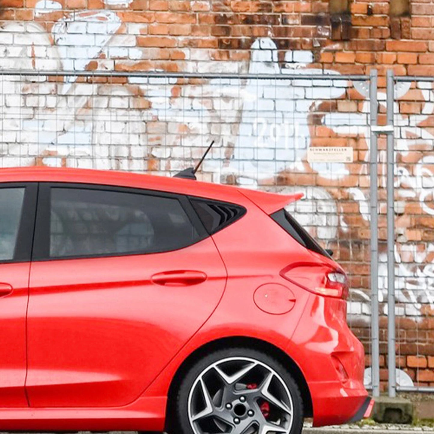 Rear Window Side Louvers for Ford Fiesta MK8 (2018-2024)