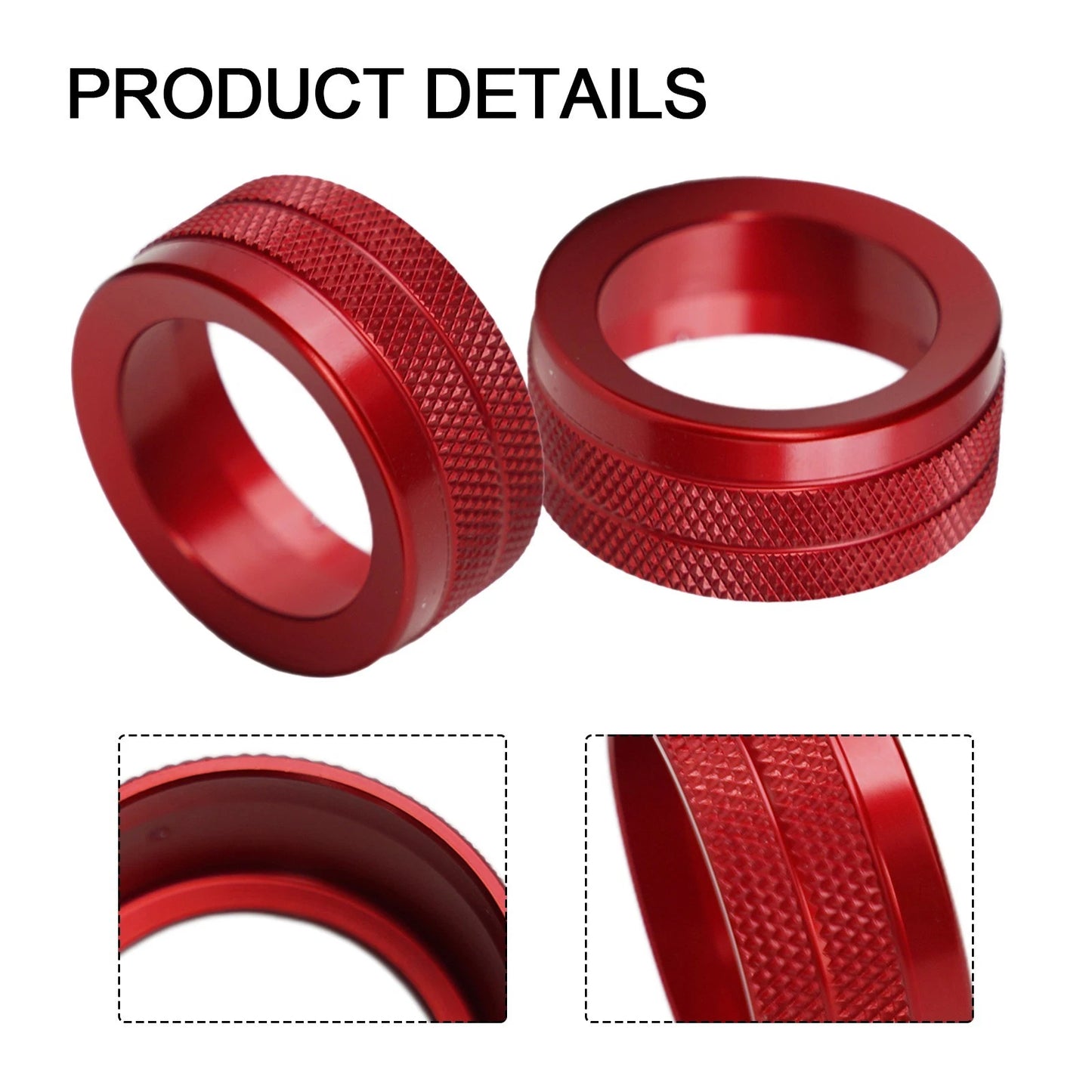 Knob Covers / 2 x / Radio Switch Covers