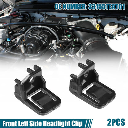 Front Left Headlight Clips for Honda Civic (2016-2020)