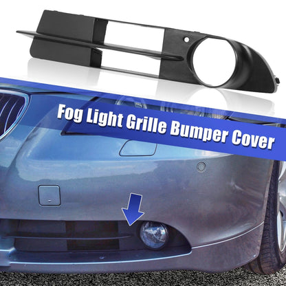 Front Left Fog Light Grille Cover for BMW 525i (2004-2007)