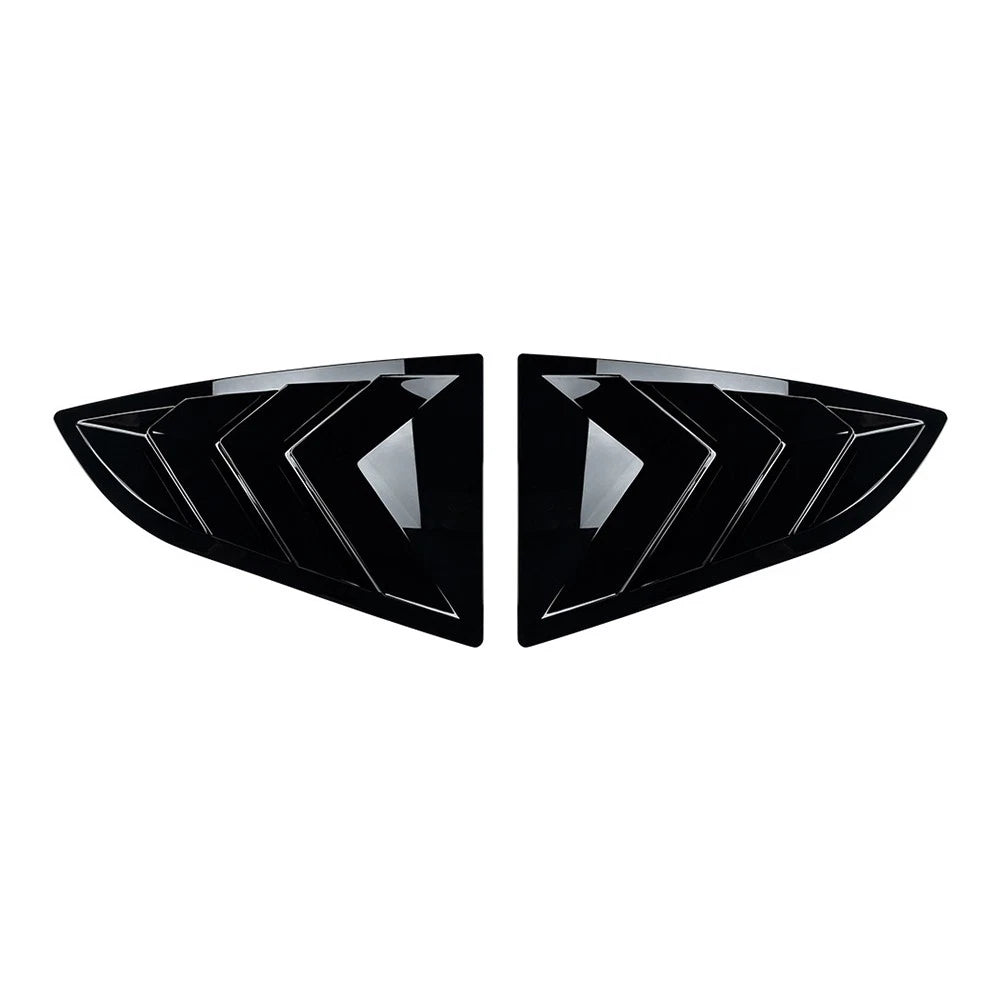 Gloss Black Window Louvers for Toyota GR86 Subaru BRZ (2022-2025)