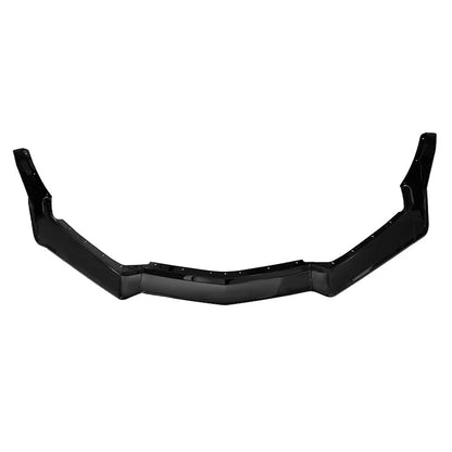 Front Bumper Lip Splitter Spoiler for Corvette C8 2020-2024 Carbon Flash