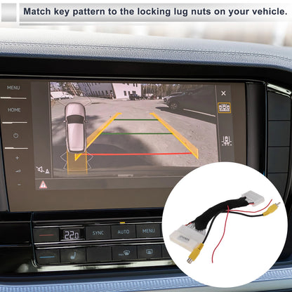 Rear View Camera Adapter Wire Harness for Nissan Sylphy X-Trail Altima (2007-2023)