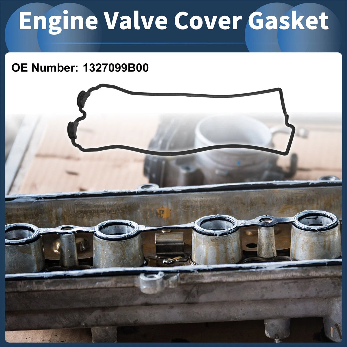 Engine Valve Cover Gasket for Nissan Micra (1992-2000) 1 Pcs