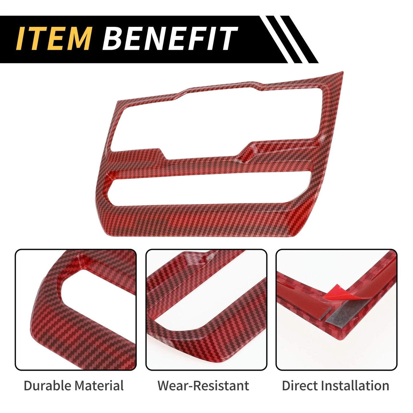 Dashboard Control Panel Cover for Jeep Wrangler (2011-2023)