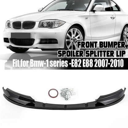 Carbon Look Front Bumper Lip Splitter for BMW E82 E88 135i (2007-2010)