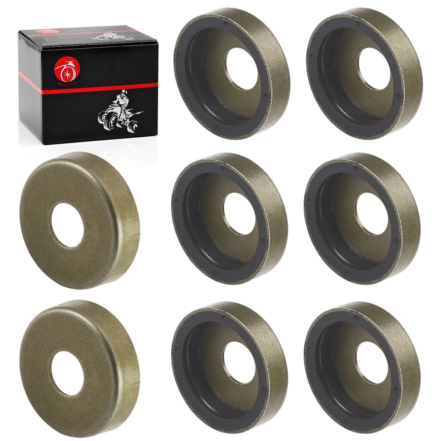 Front A-Arm Bushing Rubber Cap x8 for Polaris Sportsman 110 (2016-2021)