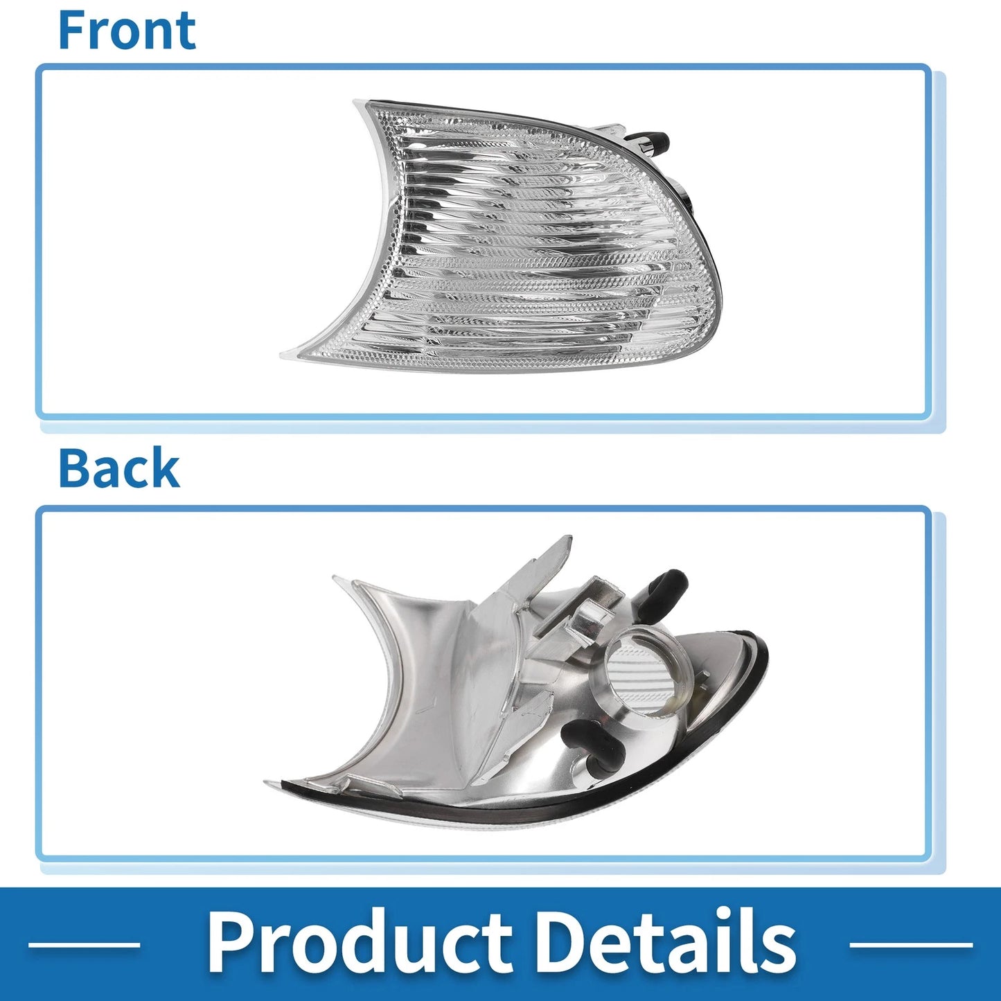 Left Corner Signal Light Cover for BMW 3 Series E36 (2000-2001)