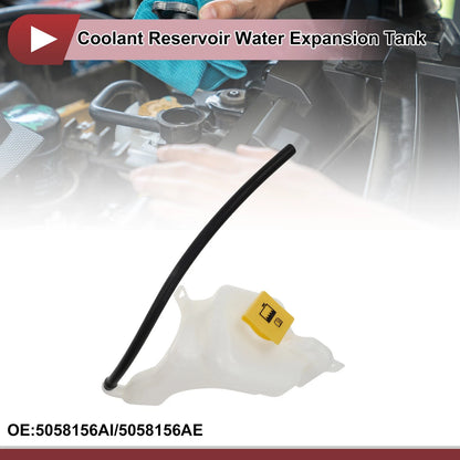 Coolant Expansion Overflow Tank with Cap for Jeep Compass Patriot (2007-2017)