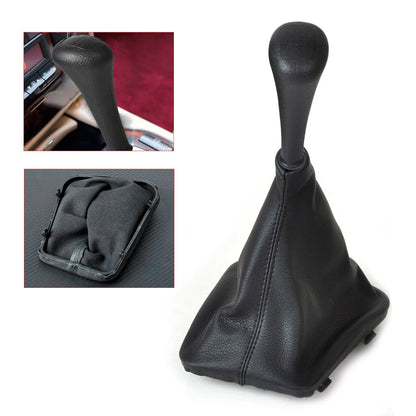 5 Speed Gear Shift Knob Gaiter Boot Cover for Mercedes W123 W126 (1976-1991)