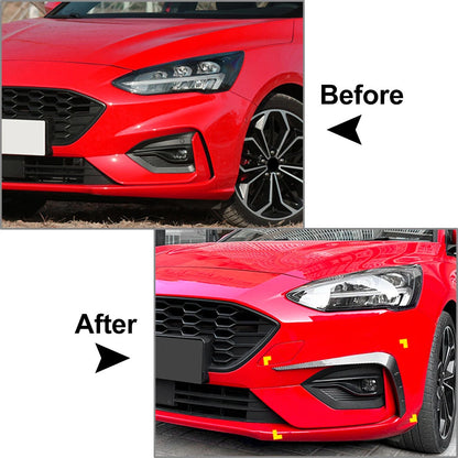 Front Bumper Side Splitter for Ford Focus MK4 ST Line (2019-2022)