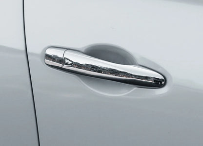 Door Handle Smart Keyhole Cover Trim for Nissan Kicks (2016-2020) 10 x Chrome