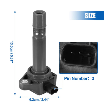 Ignition Coil for Honda Civic 2006-2011 - 2 x Auto Ignition Coils