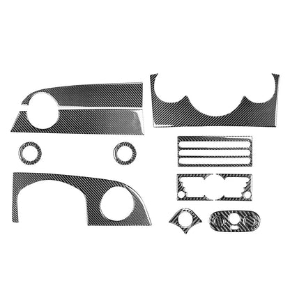 13 Pcs Interior Accessories Trim Kit for BMW Mini Cooper R50 R53 (2005-2006)