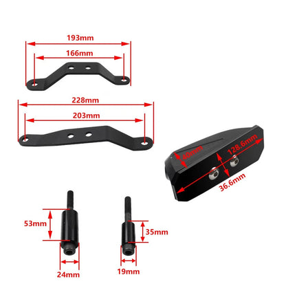 Kawasaki Z900 Engine Fall Protection Frame Crash Sliders (2017-2022)