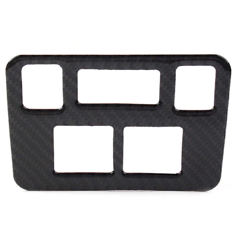 Carbon Fiber Headlight Button Frame Cover for Subaru Forester (2013-2018)