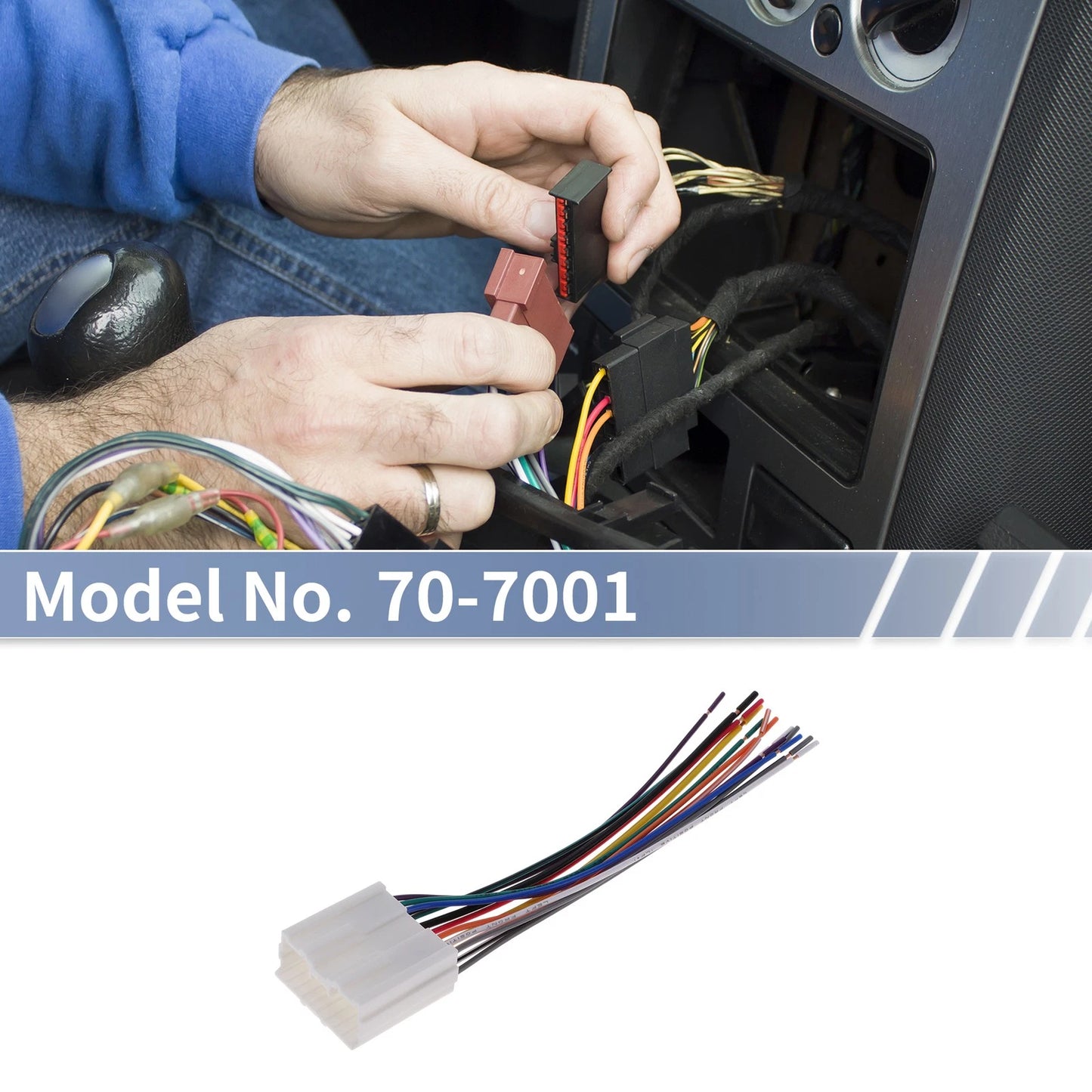 Car Stereo CD Player Wiring Harness Set for Dodge Stealth (1994-1996)