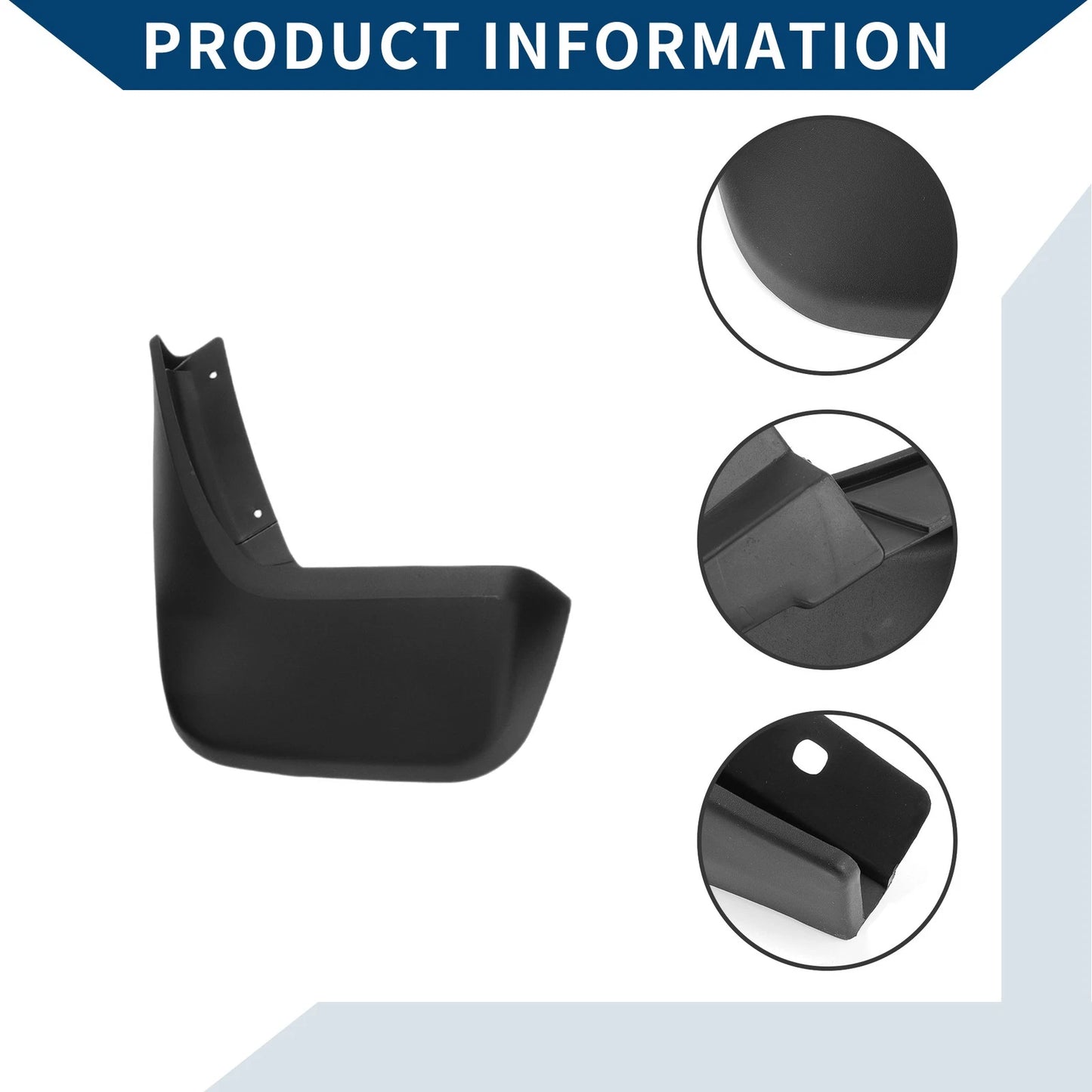 Mud Flaps Splash Guards 1 Set for Land Rover Discovery (2017-2019)