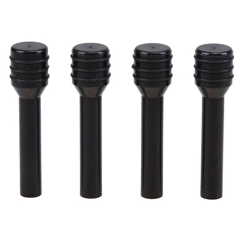Black Door Lock Knobs 4 x For Chevelle, Chevy Pickup, El Camino, GTO, Impala, Nova