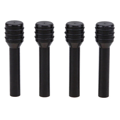 Black Door Lock Knobs 4 x For Chevelle, Chevy Pickup, El Camino, GTO, Impala, Nova
