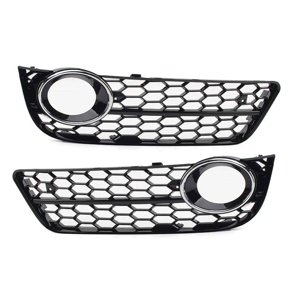 Honeycomb Mesh Fog Light Grille Cover for Audi A5 (2008-2011)
