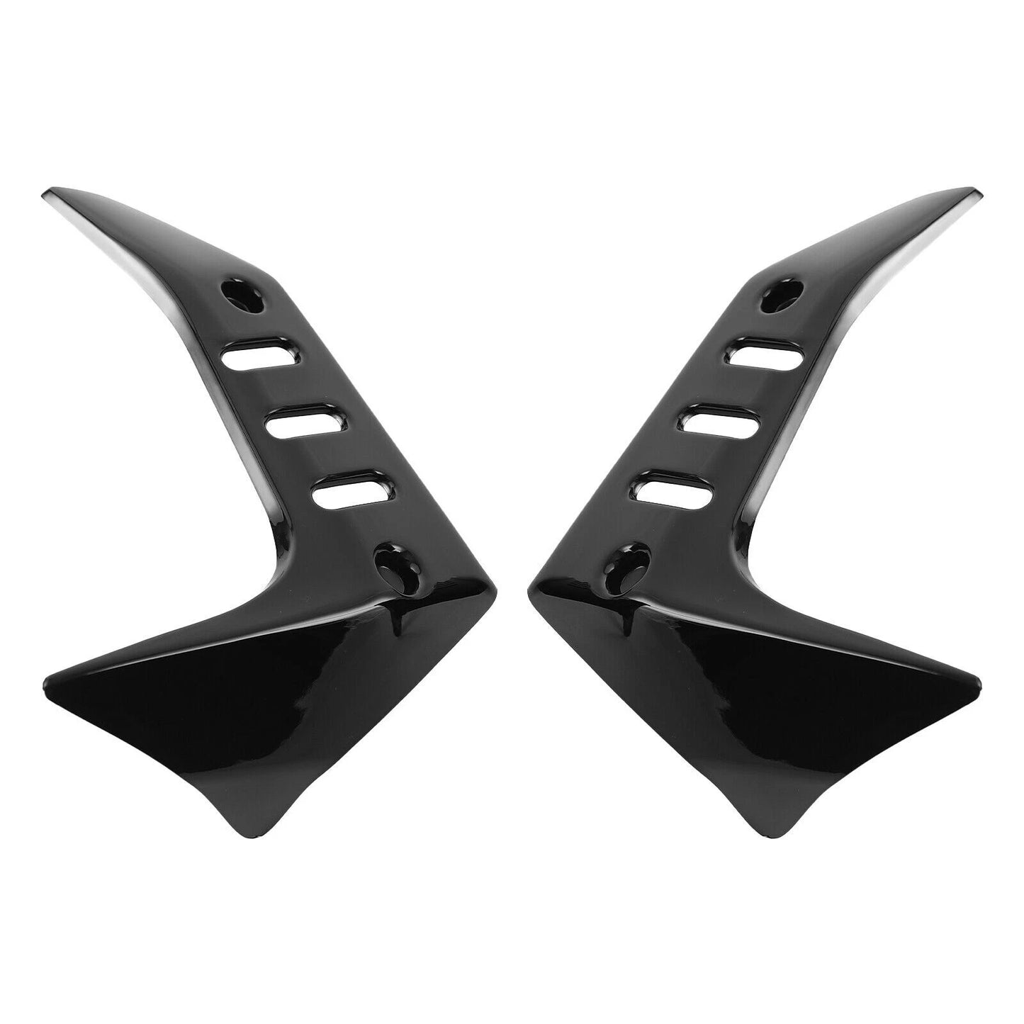Radiator Cover for Kawasaki Z750 (2004-2007) Black