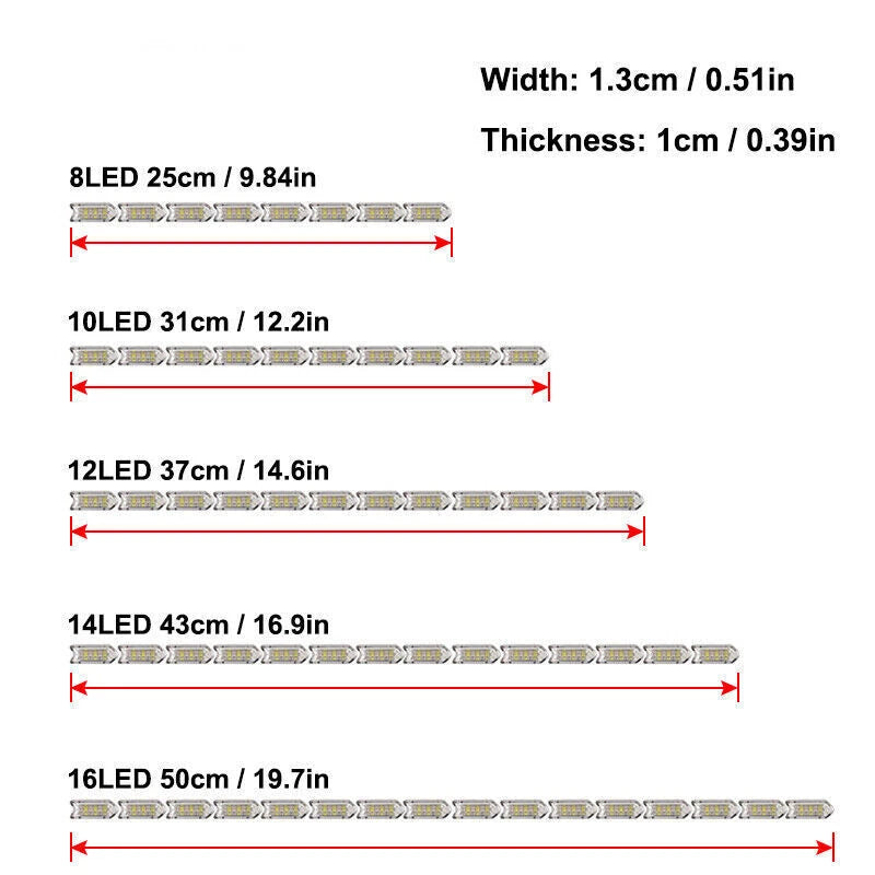 LED Switchback Car Flexible Strip Lamp  (2014-2023)
