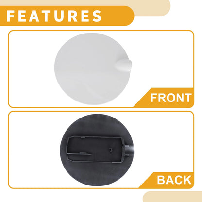 Fuel Tank Door Cap for Ford Focus 2008-2011 (MK2, MK3) - White