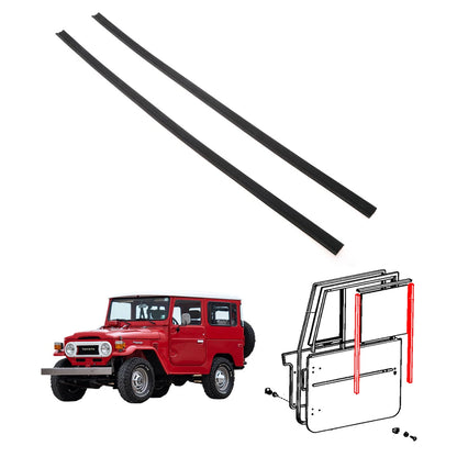 Front Door Glass Run for Toyota Land Cruiser BJ40 BJ43 FJ40 FJ45 1969-1980