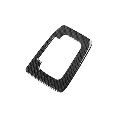 Carbon Fiber Black Gear Shift Panel Cover Trim for Ford Ranger (2015-2022)