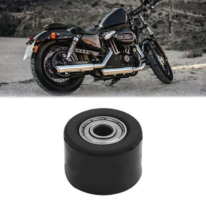 8mm / Rubber Chain Roller Pulley Tensioner Wheel Guide for Motorcycle Motorbike