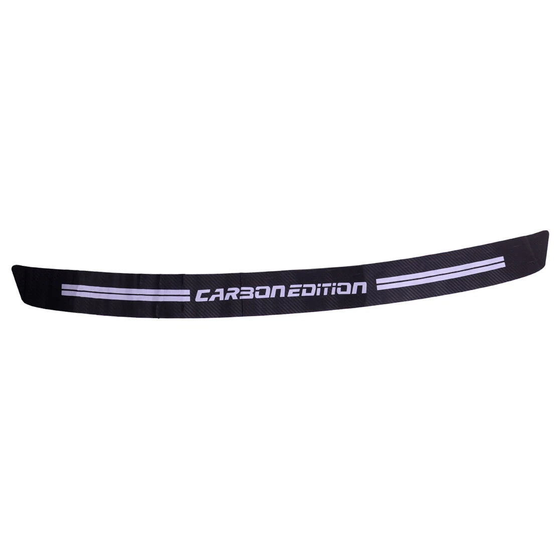 Carbon Fiber Trunk Guard Plate Sticker Moulding Trim for Car