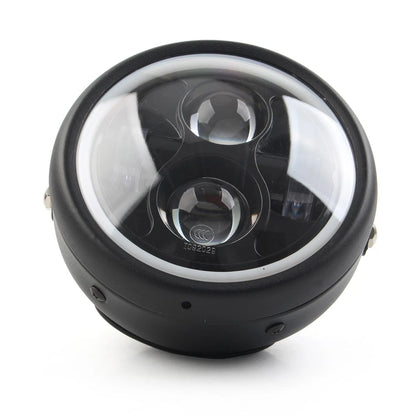 5.75" LED Round Headlight DRL for Harley Motorcycle