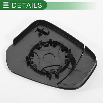 Left Side White Mirror Glass with Back Aspherical Non-Heated for Ford Tourneo