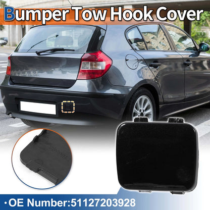 Rear Tow Hook Cover for BMW E81 E87 (2004-2011) - Black Sapphire