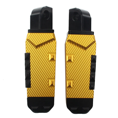 Gold Rear Footrests Pegs for Suzuki GSXR600/750/1300 Hayabusa (2001-2023)