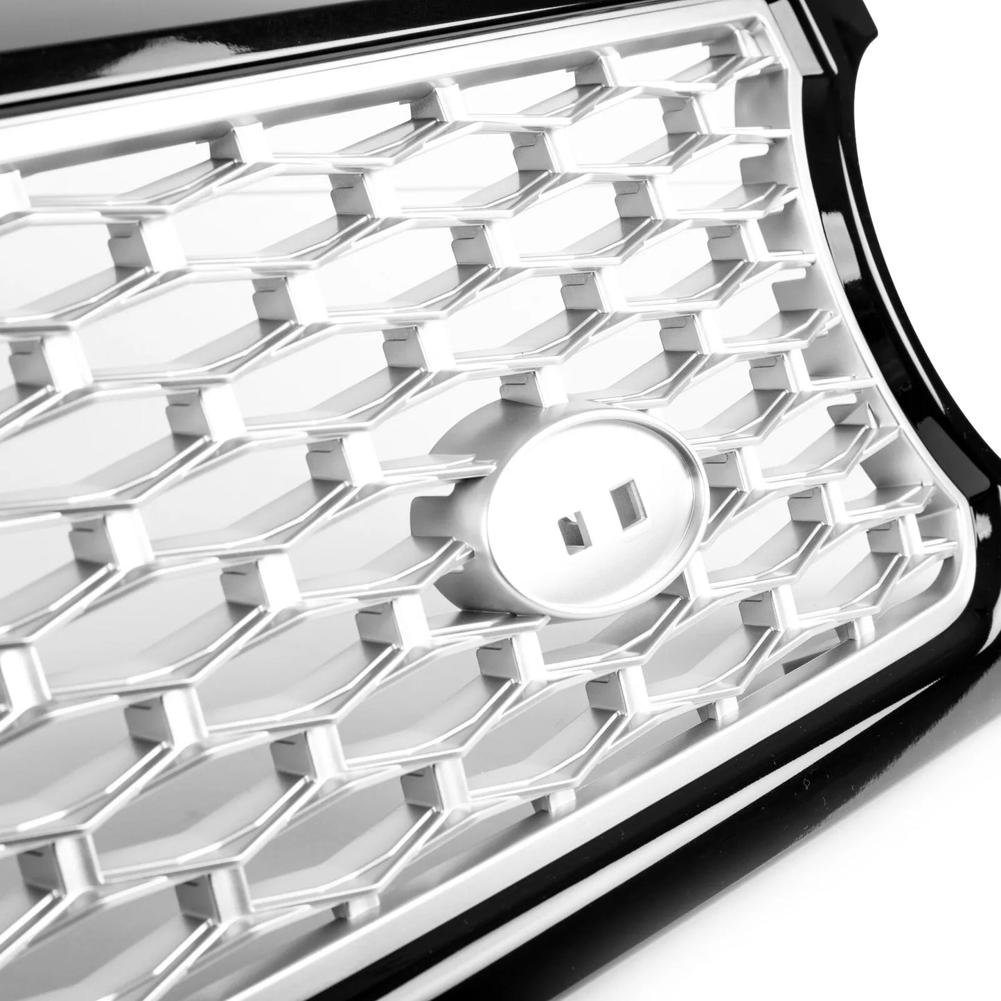 Bumper Grille Black/Silver for Range Rover L322 (2006-2010)